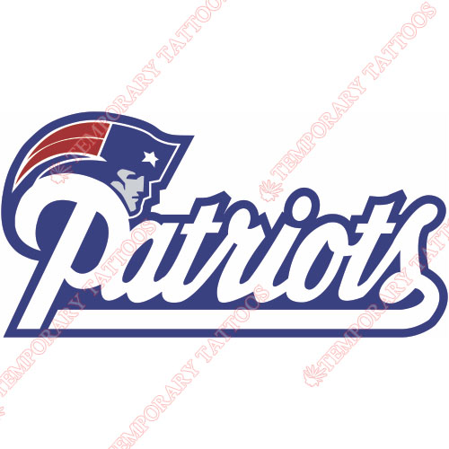 New England Patriots Customize Temporary Tattoos Stickers NO.602